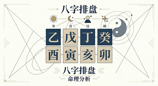 八字排盘是什么？一篇讲清命盘的基础逻辑